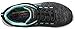 Skechers Sport Women's Burst Equinox Fashion Sneaker,Black/Turquoise,8 M US