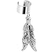 Handcrafted Feather Dangle Ear Cuff