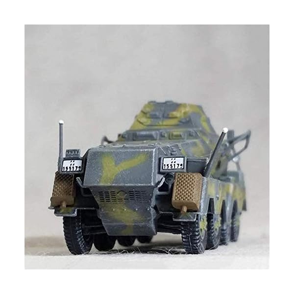 CMO Panzer Modelle Plastik 1/72, WWII Deutschland Achträdriges Panzerfahrzeug SdKfz231 23 Panzer, Druckguss Militär Tank… – Bild 4