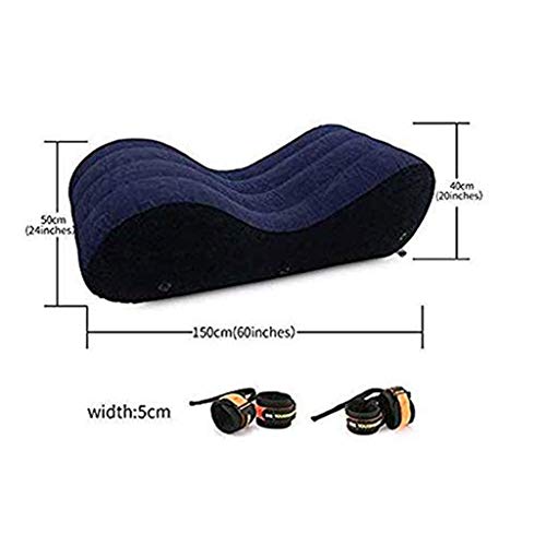 Adult Toys Inflatable Sofa Yoga Chaise Lounger Relax Air Chair Rest Sleep Cushion Bed Relaxing Bed Sexy Position Aid Lounger for Couples Position