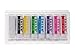 Zalan Colored Zinc Stick Set of 8