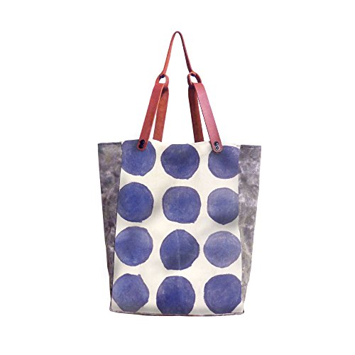 Convertible Bodega Tote, Backpack - Indigo Dot - Thumbnail 4