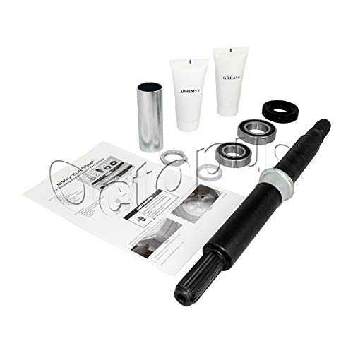 KOB W10435302 TUB SHAFT AND BEARING KIT replacement for WHIRPOOL AP5325033 PS3503261 includes grabber fix all Adhesive (pacer technology)
