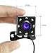Car Rear Backup Camera 8 IR Night Vision Waterproof,Butterfly Sized Camcorder Wide View Angle – Shockproof Design