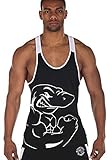 Efashionmx Mens Sexy Fitness Bodybuilding Gym Tank Tops (Medium, Black)