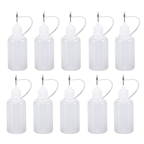 ULTNICE 30ml Needle Tip Glue Bottle Applicator DIY Quilling Tool Precision Bottle 10Pcs Pricepulse