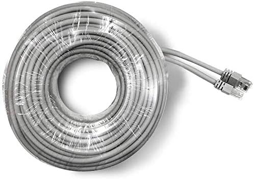 Reolink RJ45 Cat-5 Network Ethernet Patch Internet Cable, 60 Feet (18 Meters), grey