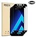 [2 Pack] Samsung Galaxy A5 2017 Screen Protector Glass Full Cover - RBEIK 9H Hardness Full Coverage Bubble Free Tempered Glass Screen Protector for Samsung Galaxy A5 2017 (Black)