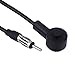 Dual MAR16B Marine Flexible Mast AM/FM Antenna (Black)