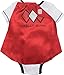 Warner Bros. DC Comics Harley Quinn Baby Girls' Bodysuit and Cape, White (6-9 Months)