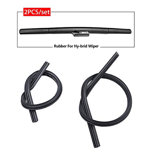 For Honda CR-V 2007-2011, OTUAYAUTO Windshield Wiper Blade Refills - Replace OEM: 76622STKA02, 76632SWAJ02, 76632S2K004