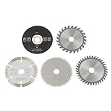 Circular Saw Blade - 5Pcs 85mm Inner Diameter 15mm Mini Carbide Circular Saw Blade for Cutting Tool