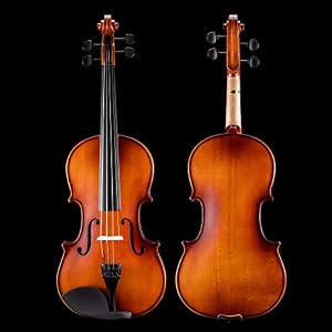 Winzz-Violine-Voller-Gre-44-Ausstattung-Massivholz-Schler-Erwachsene-Anfnger-Violinenset-Braun