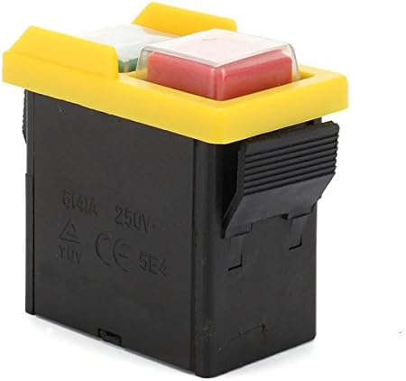 Inovey KJD6 Universal Replacement NVR Electromagnetic Switch CK1/250V 4A - Waterproof and Dustproof, yellow, 1pcs - Image 4