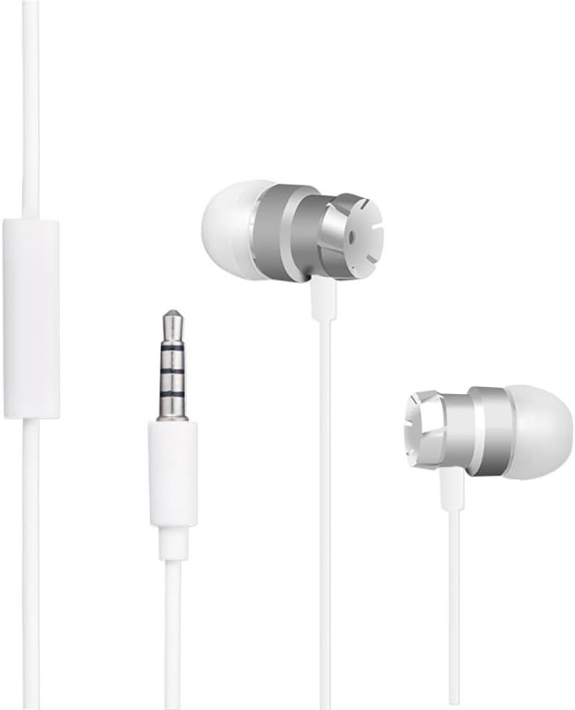 Headphones for Blackview, Longer Jack with Remote and Microphone Earphones In-Ear for Blackview BV6000 / BV7000 / BV8000 / BV4000 Rugged Smartphone