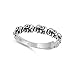 Elephant Small Ring New .925 Sterling Silver Stackable Band Size 8 (RNG15473-8)