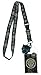 Marvel Black Panther Tribal Pattern Lanyard with Charm and ID Holder