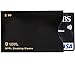 RFID Sleeves Credit Card Sleeve – Credit Card Protector Sleeves Blocks Credit Cards Transfer of Data Protecting Against Thieves Electronic Pickpocketing – Black RFID Credit Card Sleeves