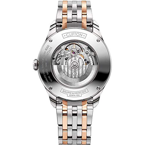 Baume-Mercier-Herren-Armbanduhr-41mm-Schweizer-Automatik-10140