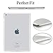 May Chen Case for iPad 9.7 2018/2017,Premium Soft Skin Transparent TPU Rubber Back Cover Protector for Apple iPad 9.7 Inch A1822 A1893,Crystal Clear