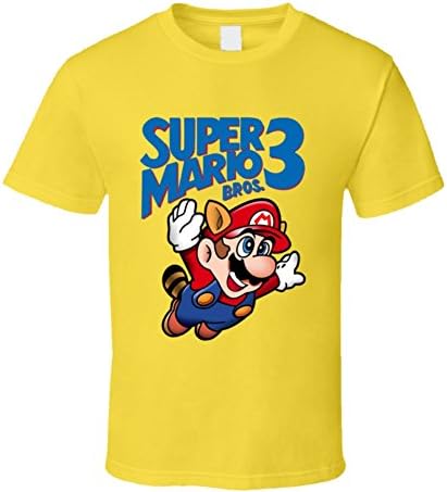 Super Mario Bros. 3 Retro NES Box Art Video Game T Shirt