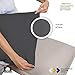 California Design Den King Size Pillowcase Set - 400 Thread Count, 100% Cotton Sateen, Luxury Set of 2 Pillow Covers, Breathable, Cooling, Soft for Comfortable Quality Sleep - Grey