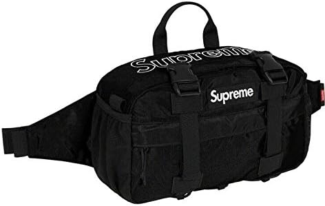 Supreme Waist Bag Fanny Pack Black FW19 Brand New 100% Authentic Real SUPREMENEWYORK Designer Rare