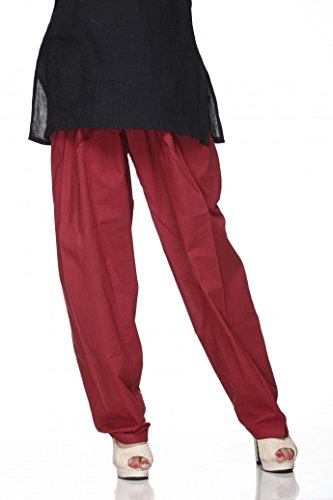 Cotton Plain Indian Salwar Pants in 
