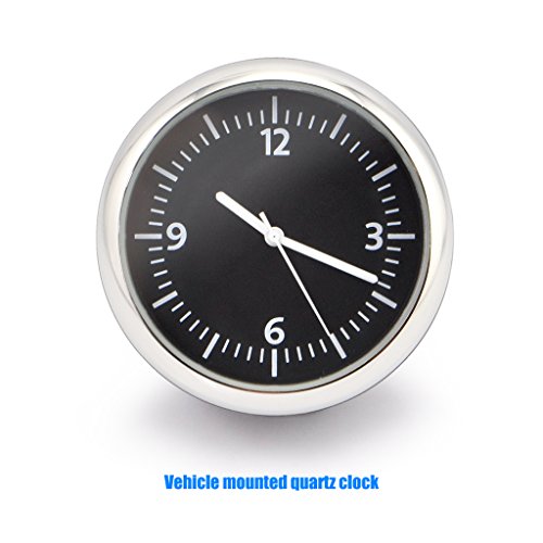 OLLGEN Auto Car Vehicle Thermometer Hygrometer Clock,Mini Small Classic Dashboard Thermometer Hygrometer Clock,3 in 1 for Car Cool Decoration - Thumbnail 2