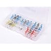 Ginsco-65pcs-4-Sizes-Solder-Seal-Heat-Shrink-Wire-Connector-Kit-Waterproof-Connector-Set-with-Case-25Red-25Blue-10White-5Yellow