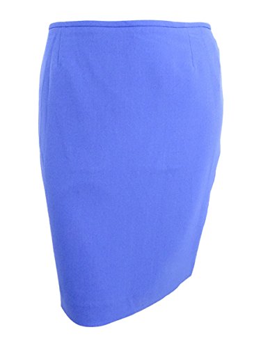 Tahari ASL Women's Star-Neck Skirt Suit (10, Deep Lavender) - Thumbnail 3