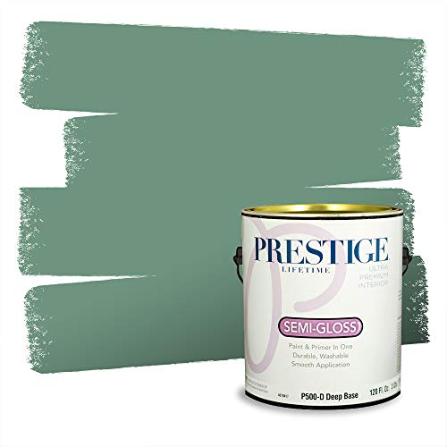 PRESTIGE Paints Interior Paint and Primer In One, 1-Gallon, Semi-Gloss, Compara…