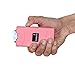 TERMINATOR Stun Gun with Flashlight Max Power Mini Rechargeable Cheap Reliable Stun Gun with LED Pink
