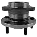 TRQ Rear Wheel Bearing & Hub Assembly with ABS Sensor Compatible with 2007-2015 Mazda CX-9