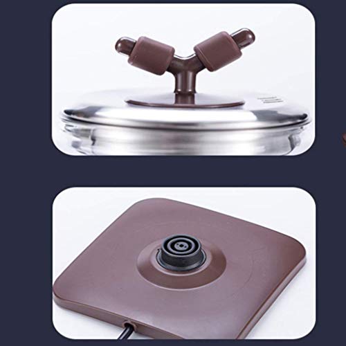 WSJTT Caffè caldo tè e caffè e bollitore 1.2L intelligente bollitore elettrico POT di vetro, acciaio inox 304 bollitore… - immagine 7