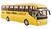 RC Remote Control City School Bus Toy Remote Control RC Car Ready To Run w/ Working LED Headlights W/ Realistic Lights(Yellow)