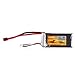 FLOUREON 2S 7.4V 1500mAh 35C Lipo RC Battery with T Plug for RC Cars, Truck, Truggy, Traxxas, Helicopter, Drone Loved by Hobby Fans