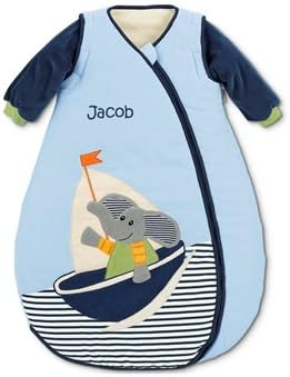 personalised baby sleeping bag