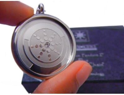Round Premium Quantum Pendant (QP2), EMF Protection Cell Phone Anti Radiation Necklace - Fusion Excel The Best EMR Neutralizer from All Electronic Devices