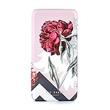 Ted Baker Premium Quality EMMARE Mirror Folio Case for iPhone 8 Plus / 7 Plus - Highly Protective Cover for Womens/Girls - Palace Gardens