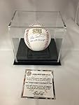 Kyle Schwarber Autographed Signed Chicago Cubs World Series MLB Baseball INSCRIBED WS CHAMPS With Display Case Included Schwartz Sports COA & Hologram W/Photo From Signing