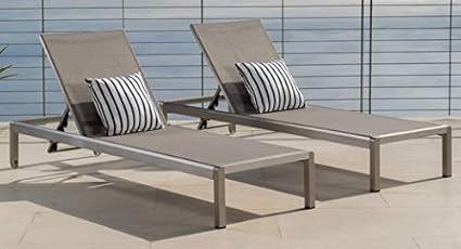 Amazon Com Sun Loungers Outdoor Lounge Chairs For Pool