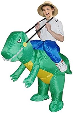 Chorade Halloween Inflatable Dinosaur Costume by T-Rex Adult Fancy Riding Costumes