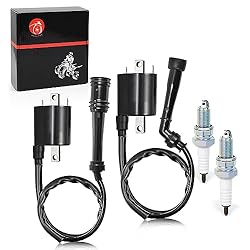 Ignition Coil Pack and CAP R+L & spark plug For