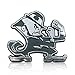 Elektroplate University of Notre Dame Leprechaun Chrome Metal Car Emblem