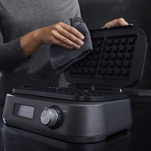 Calphalon Intellicrisp Belgian Waffle Maker with LED Display Timer and