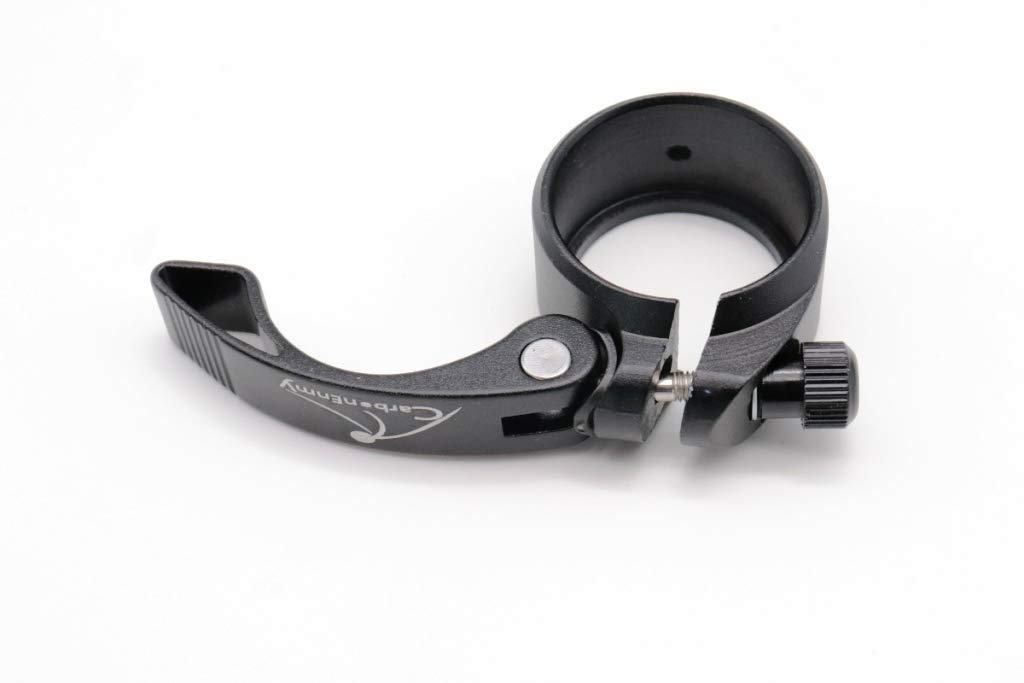 CarbonEnmy Quick Release Seat Clamp 40 mm Aluminium, Black