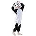 NEWCOSPLAY Unisex Children Cute Panda Pyjamas Halloween Costume (5-Height 41-46