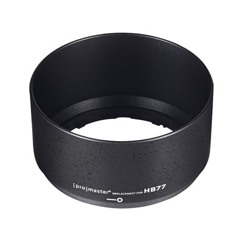 Promaster HB-77 Replacement Lens Hood for Nikon AF-P DX NIKKOR 70-300mm Lenses (VR or NON-VR)