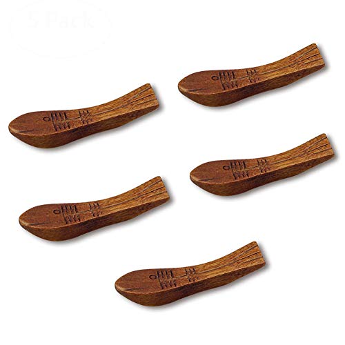 AOOSY Wood Chopsticks Holder Chopsticks Stand Rack Spoon Fork Rest Storage